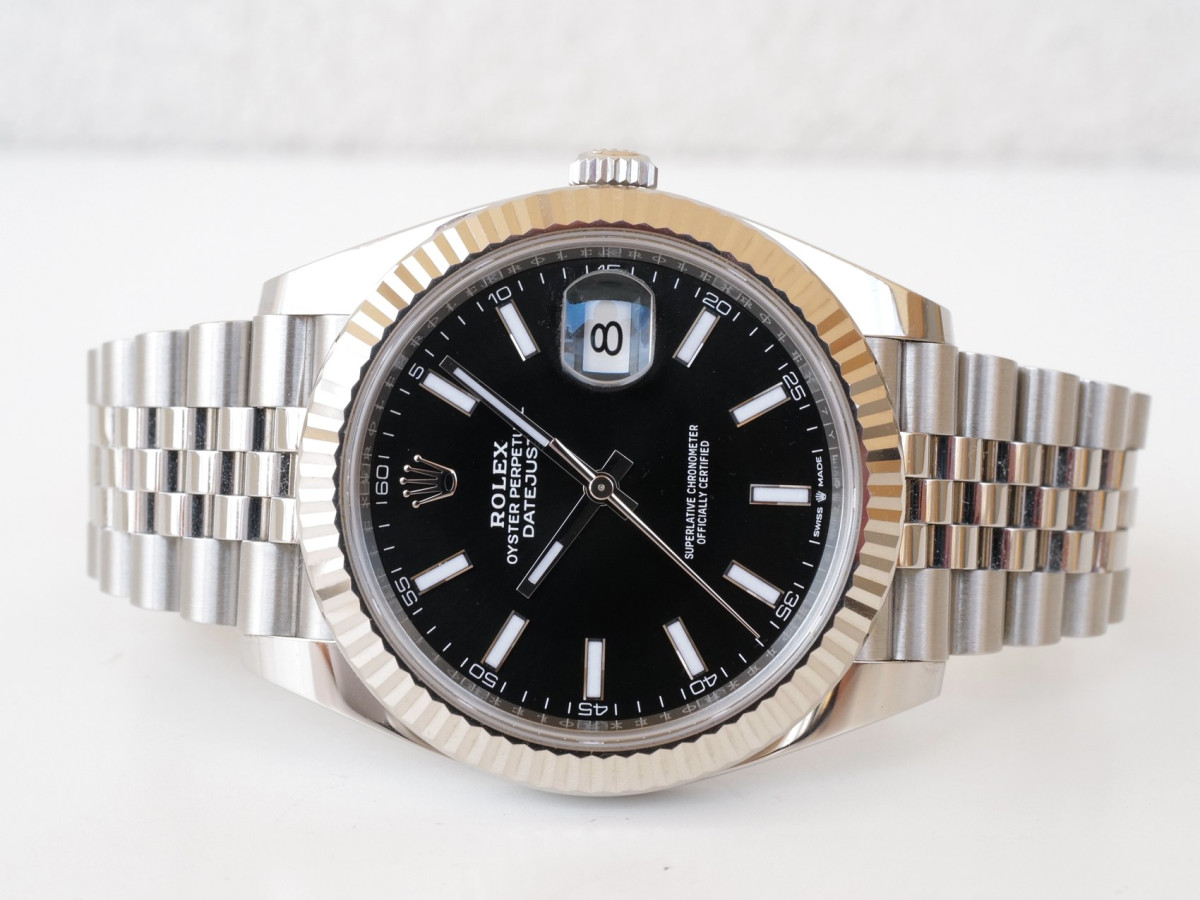 Годинник Rolex Datejust 41mm Black Dial Jubilee (2022)