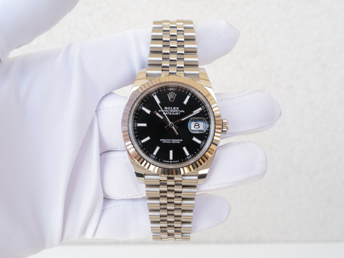 Годинник Rolex Datejust 41mm Black Dial Jubilee (2022)[8]