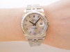 Годинник Rolex Datejust 36 Jubilee Steel Silver Diamond Dial[5]