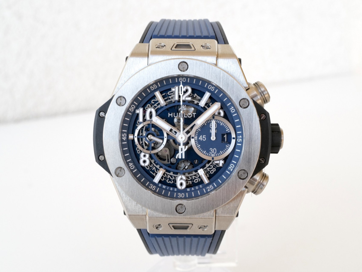 Купить часы Hublot Big Bang Unico Titanium Blue 44mm