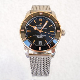 Швейцарские часы Breitling Superocean Heritage 42mm B20 Automatic Black Dial