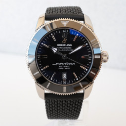 Швейцарський годинник Breitling Superocean Heritage II 46mm B20 Black Dial Ceramic Bezel