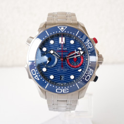 Omega Seamaster Diver 300 M Chronograph America's Cup Edition 44mm Swiss watch