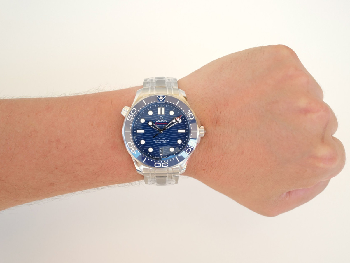 Годинник Omega Seamaster Diver 300m Co-Axial Chronometer Blue Dial 42mm NEW (2026)[4]
