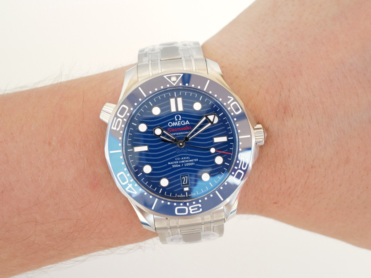 Годинник Omega Seamaster Diver 300m Co-Axial Chronometer Blue Dial 42mm NEW (2026)[5]