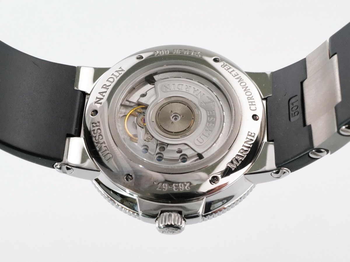 Часы Ulysse Nardin Maxi Marine Chronometer Black Dial 43mm[3]