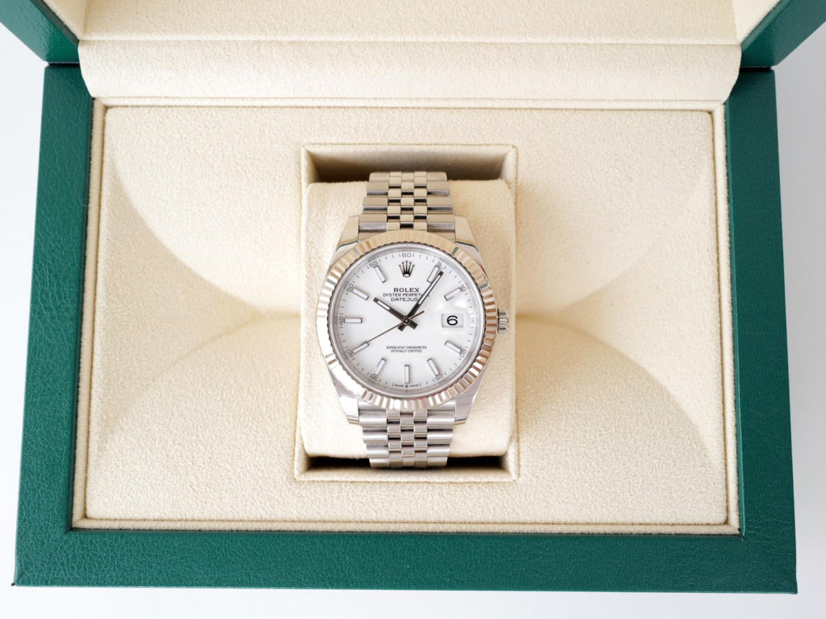 Rolex Datejust 41 Jubilee White Dial  watch[9]