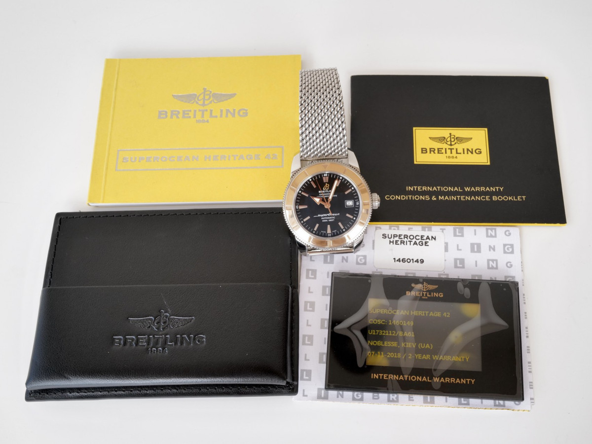 Годинник Breitling Superocean Heritage 42 Steel Rose Gold[9]