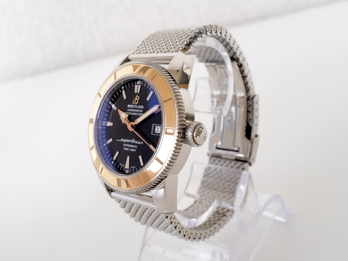 Годинник Breitling Superocean Heritage 42 Steel Rose Gold[7]