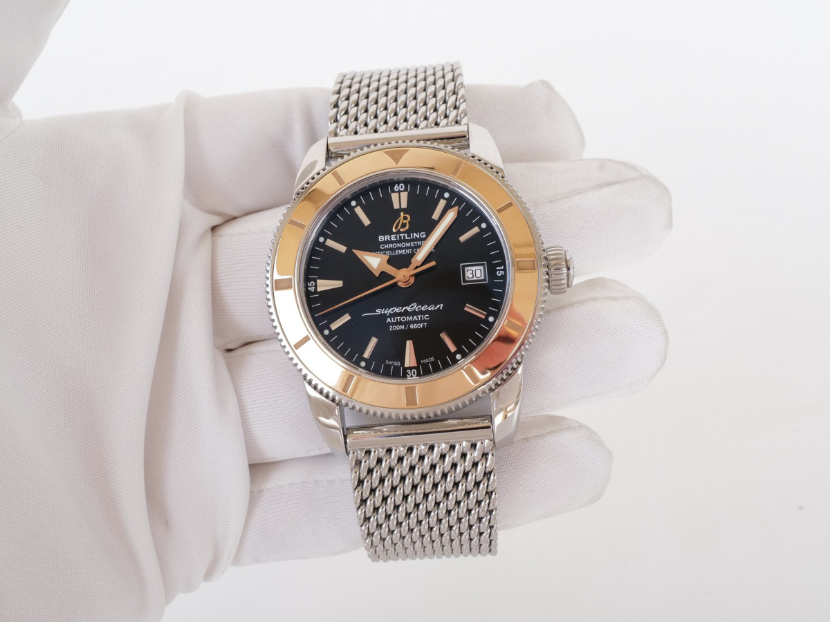 Годинник Breitling Superocean Heritage 42 Steel Rose Gold[8]