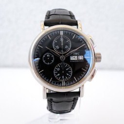 Швейцарський годинник IWC Portofino Chronograph 42mm Black Dial
