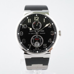 Швейцарские часы Ulysse Nardin Maxi Marine Chronometer Black Dial 41mm