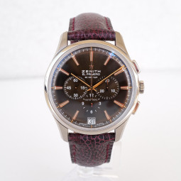 Zenith Captain Chronograph Brown Dial Brown 42mm  Swiss watch