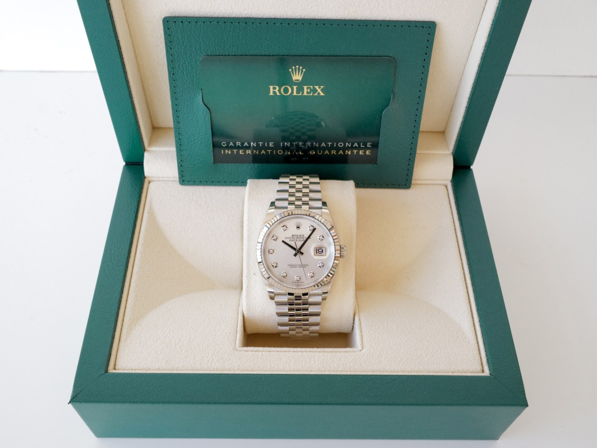 Часы Rolex Datejust 36 Jubilee Steel MOP Diamond Dial NEW (05/2026)[9]