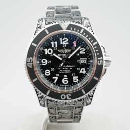 Швейцарський годинник Breitling Superocean II 44 Black Chronometer A17392 Limited