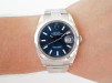 Rolex Datejust 41 Blue Dial Domed Bezel Oyster Bracelet (2023) watch[5]