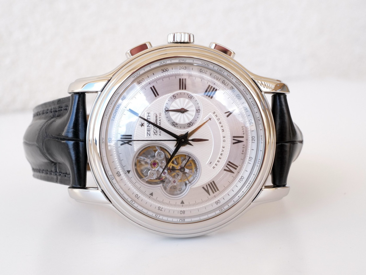 Часы Zenith El Primero Chronomaster Open Reserve Chronograph Silver Dial 45mm
