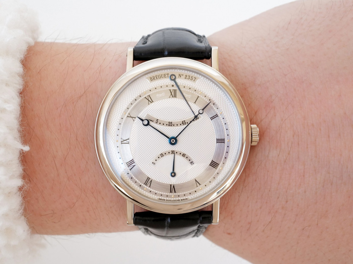 Часы Breguet Classique Retrograde Seconds Power Reserve 18K White Gold[5]