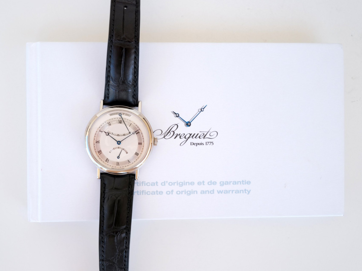 Часы Breguet Classique Retrograde Seconds Power Reserve 18K White Gold[9]