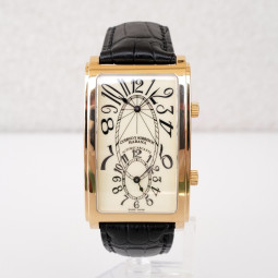 Швейцарський годинник Cuervo y Sobrinos Prominente Habana Prominente Dual Time 18K Rose Gold