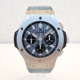 Швейцарський годинник Hublot Big Bang Jeans Blue Dial Blue Dial Limited Edition 44mm