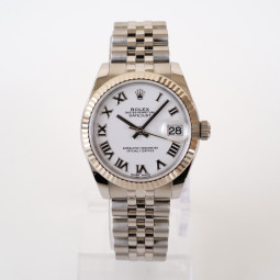 Швейцарський годинник Rolex Datejust 31 mm Jubilee White Roman Dial