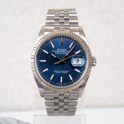 Швейцарський годинник Rolex Datejust 36mm Jubilee Blue Dial