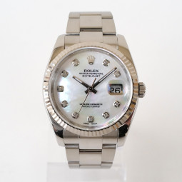 Швейцарський годинник Rolex Datejust 36mm Oyster MOP Diamond Dial 