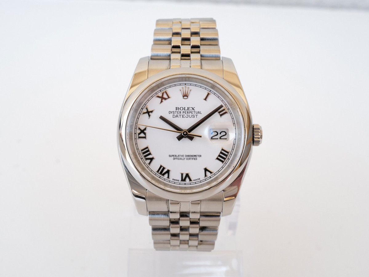 Купити годинник Rolex Datejust 36mm Jubilee Steel White Roman Dial (2025)