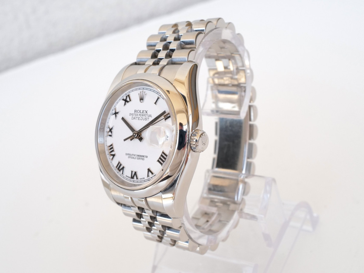Годинник Rolex Datejust 36mm Jubilee Steel White Roman Dial (2025)[7]