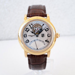Швейцарський годинник Frederique Constant Heart Beat Retrograde Limited 18K Yellow Gold 39mm