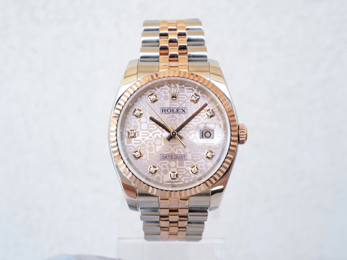 Купити годинник Rolex Datejust 36mm Jubilee Steel 18K Rose Gold Pink Computer Dial