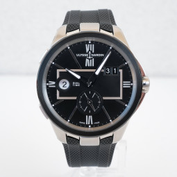 Швейцарские часы Ulysse Nardin Executive Dual Time Blast 42mm Black Dial
