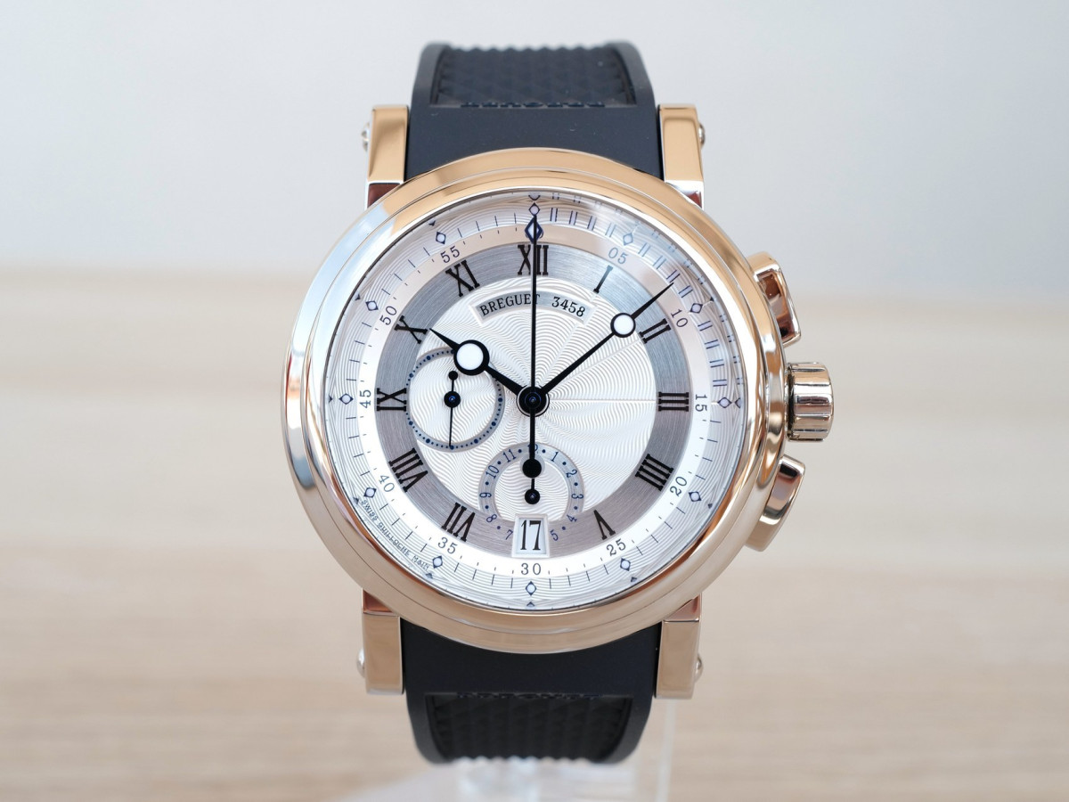 Buy Breguet Marine Chronograph 18K Solid White Gold watch