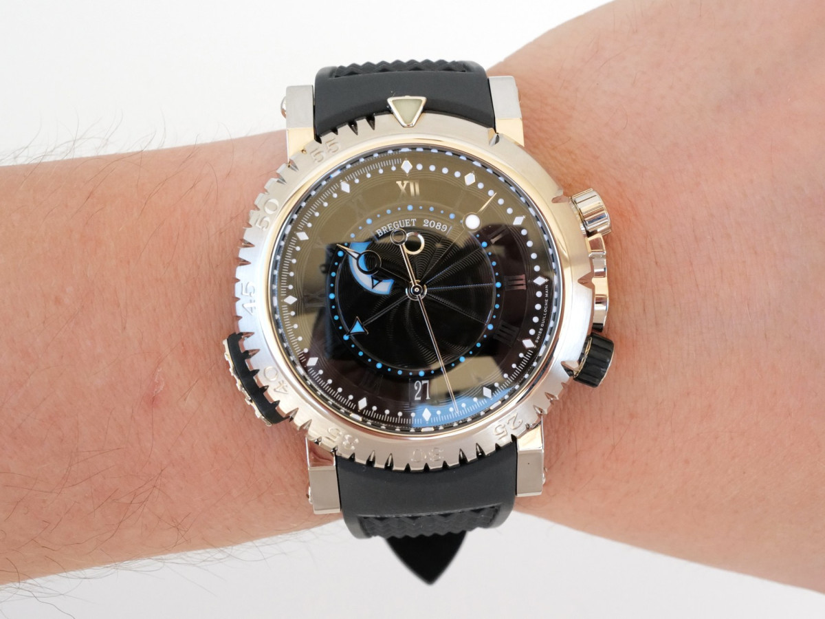 Годинник Breguet Marine Royale Alarm 18K White Gold 45[5]