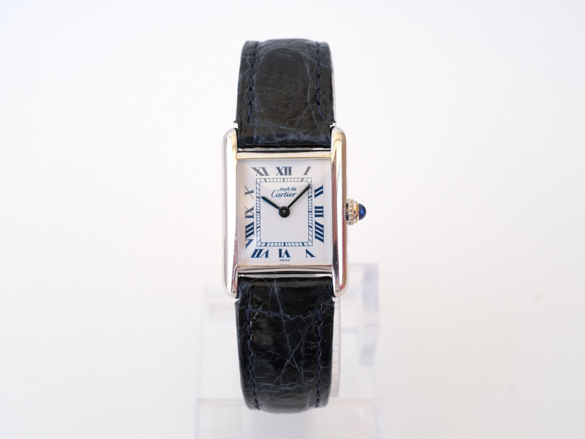 Купити годинник Cartier Must Tank Ivory Roman Dial