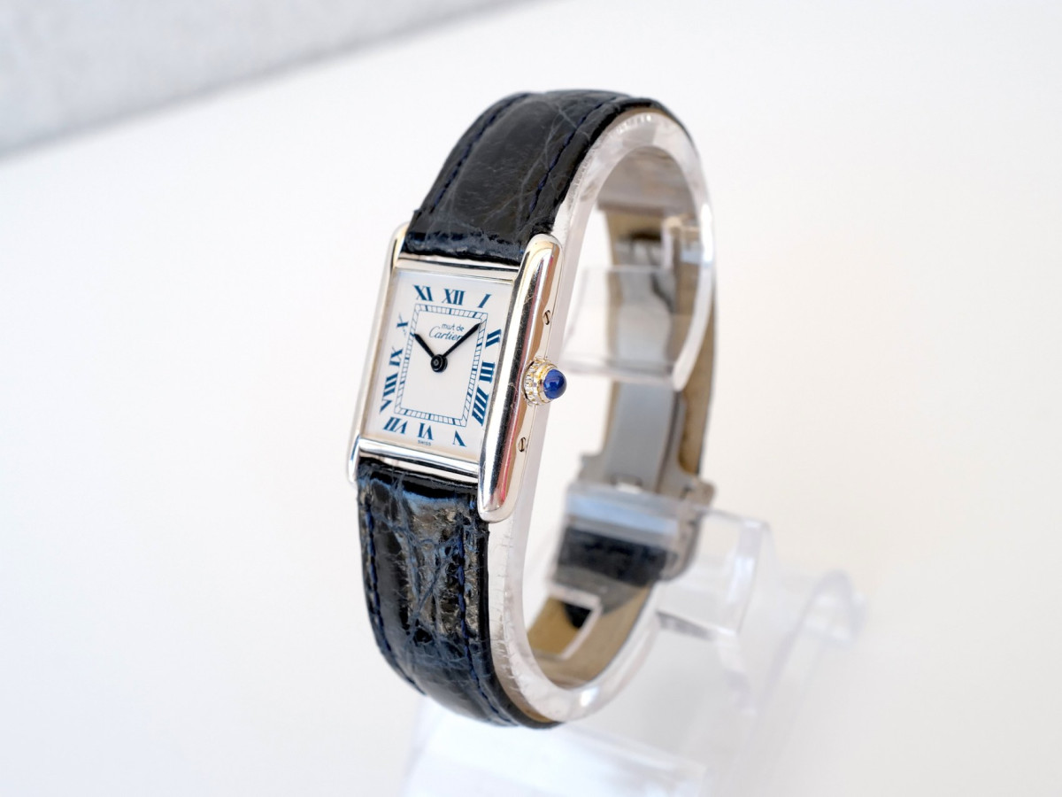 Годинник Cartier Must Tank Ivory Roman Dial[7]