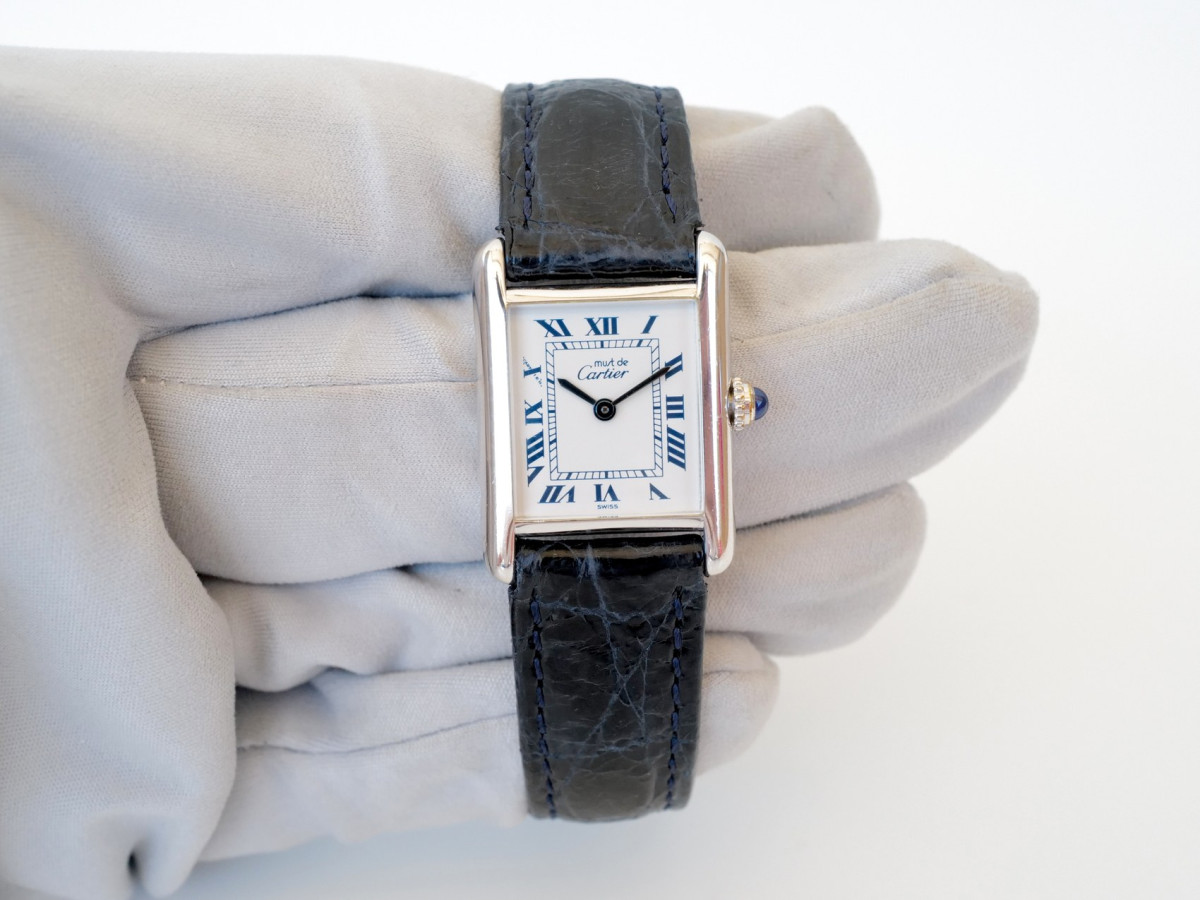 Годинник Cartier Must Tank Ivory Roman Dial[8]