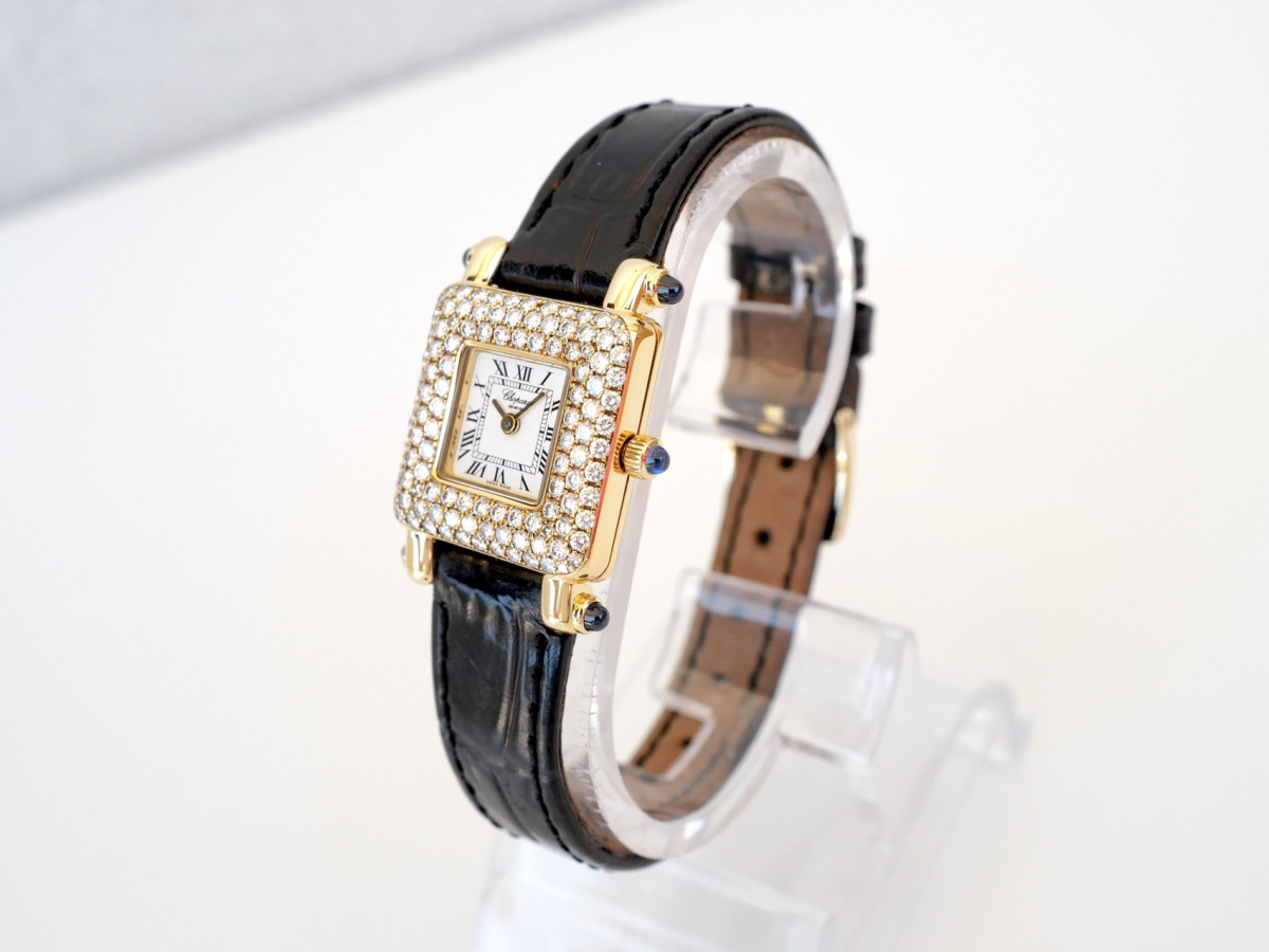 Годинник Chopard Happy Sport 18K Yellow Gold 2ct Diamonds[7]