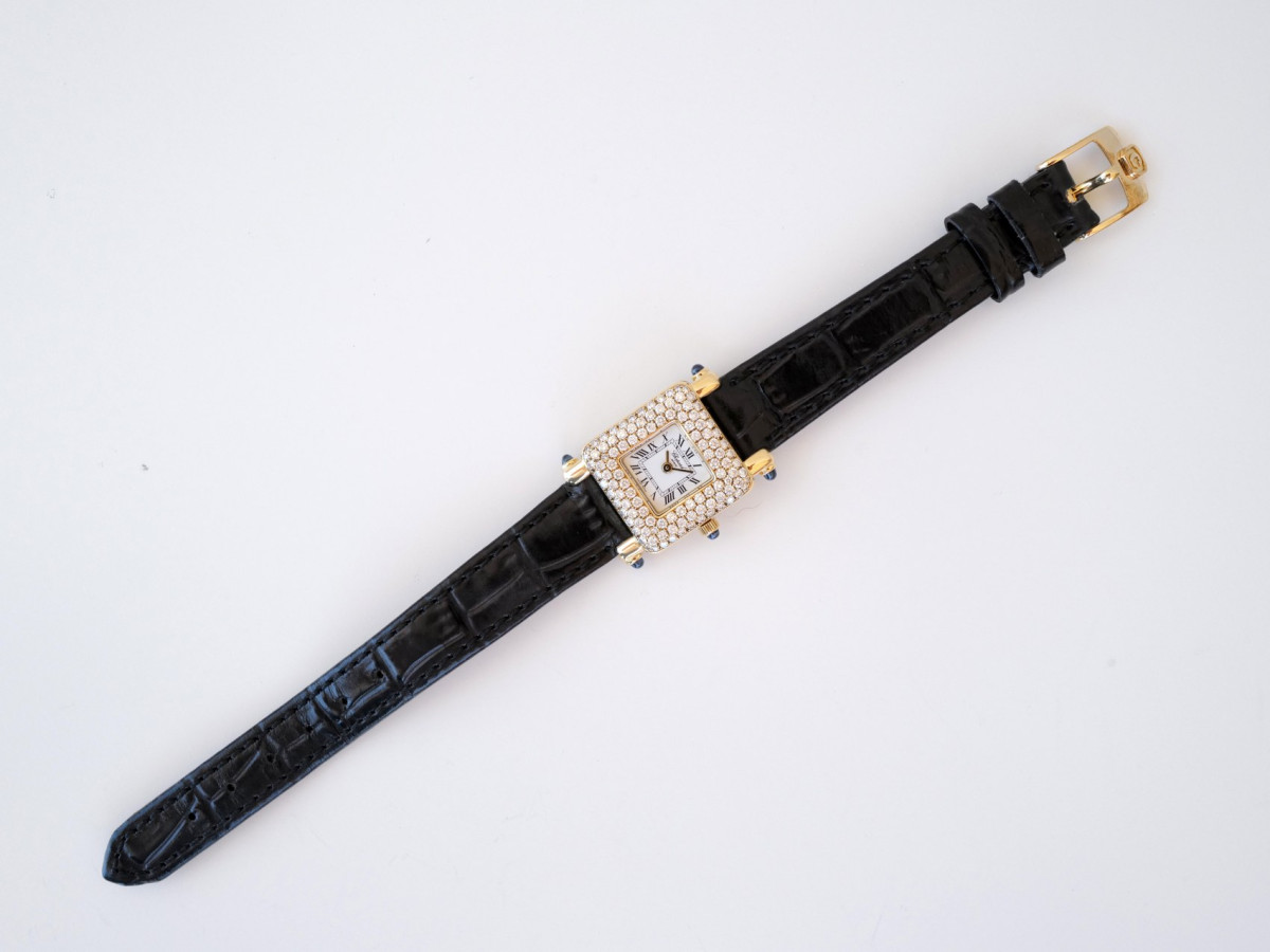 Годинник Chopard Happy Sport 18K Yellow Gold 2ct Diamonds[9]