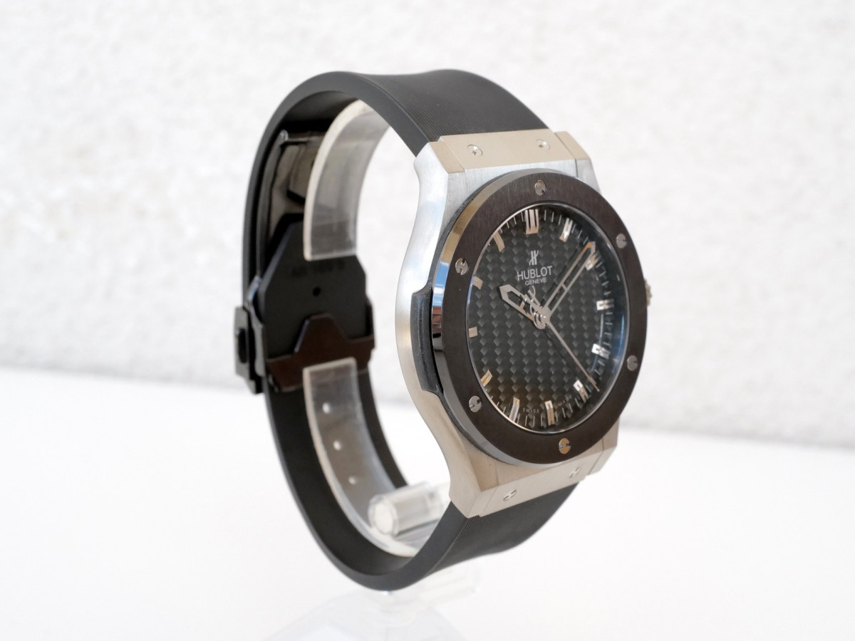 Годинник Hublot Classic Fusion Zirconium Ceramic Carbon Dial 45[6]
