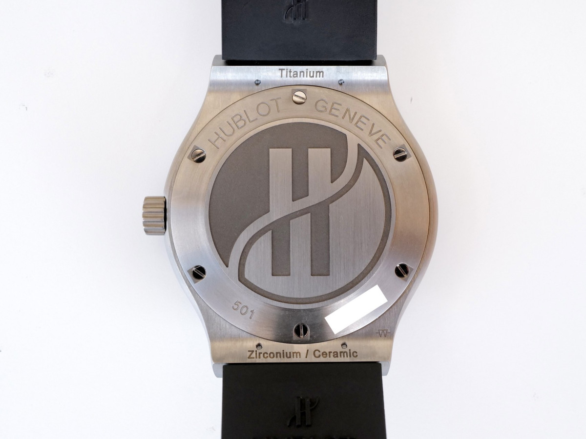 Годинник Hublot Classic Fusion Zirconium Ceramic Carbon Dial 45[3]