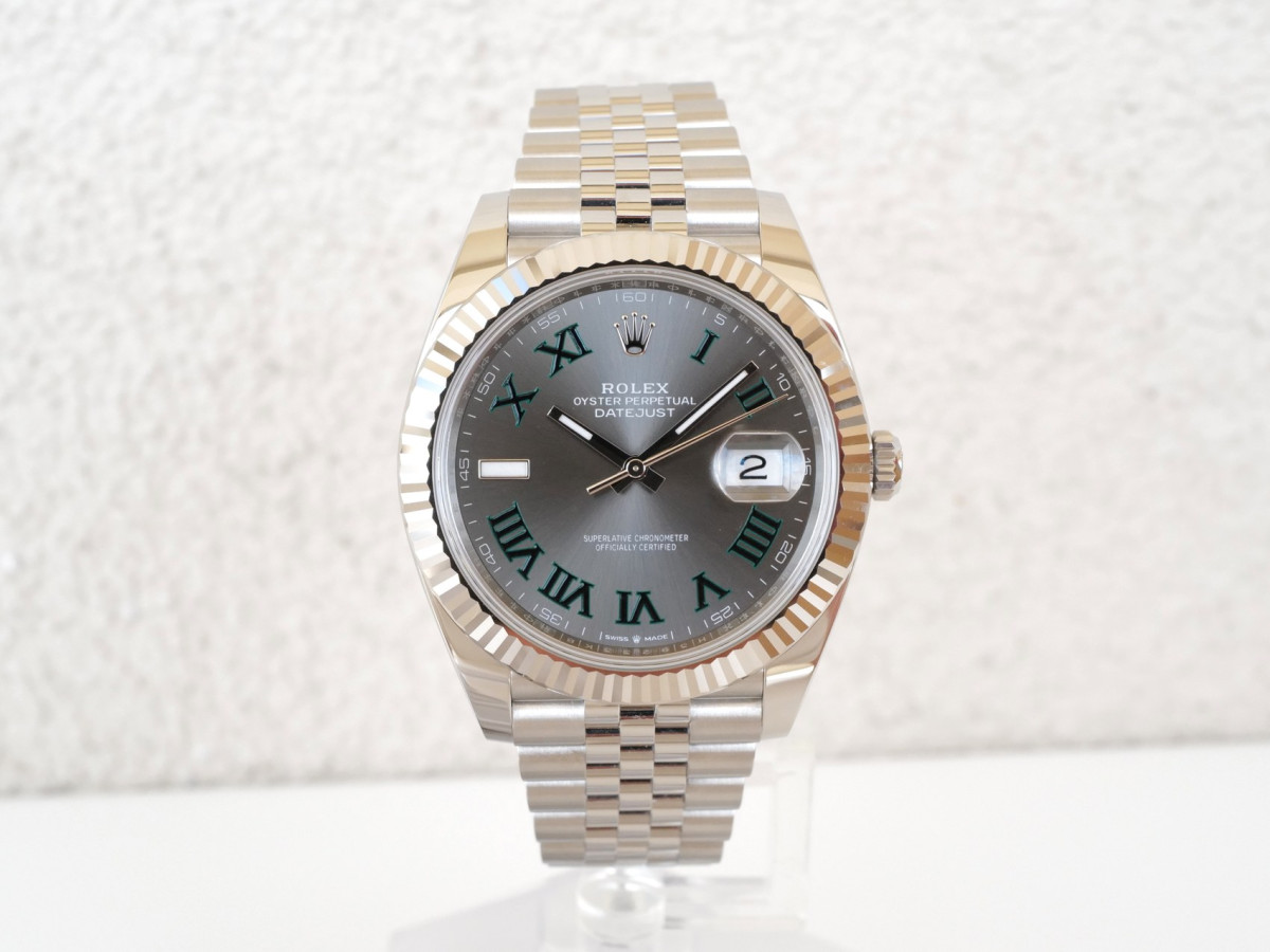 Купить часы Rolex Datejust 41 Jubilee Wimbledon Grey Dial (2024!)