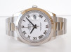 Rolex Datejust 41 White Romans Dial Domed Bezel Oyster Bracelet watch