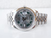 Часы Rolex Datejust 41 Wimbledon Dial Domed Bezel Jubilee Bracelet (2025)