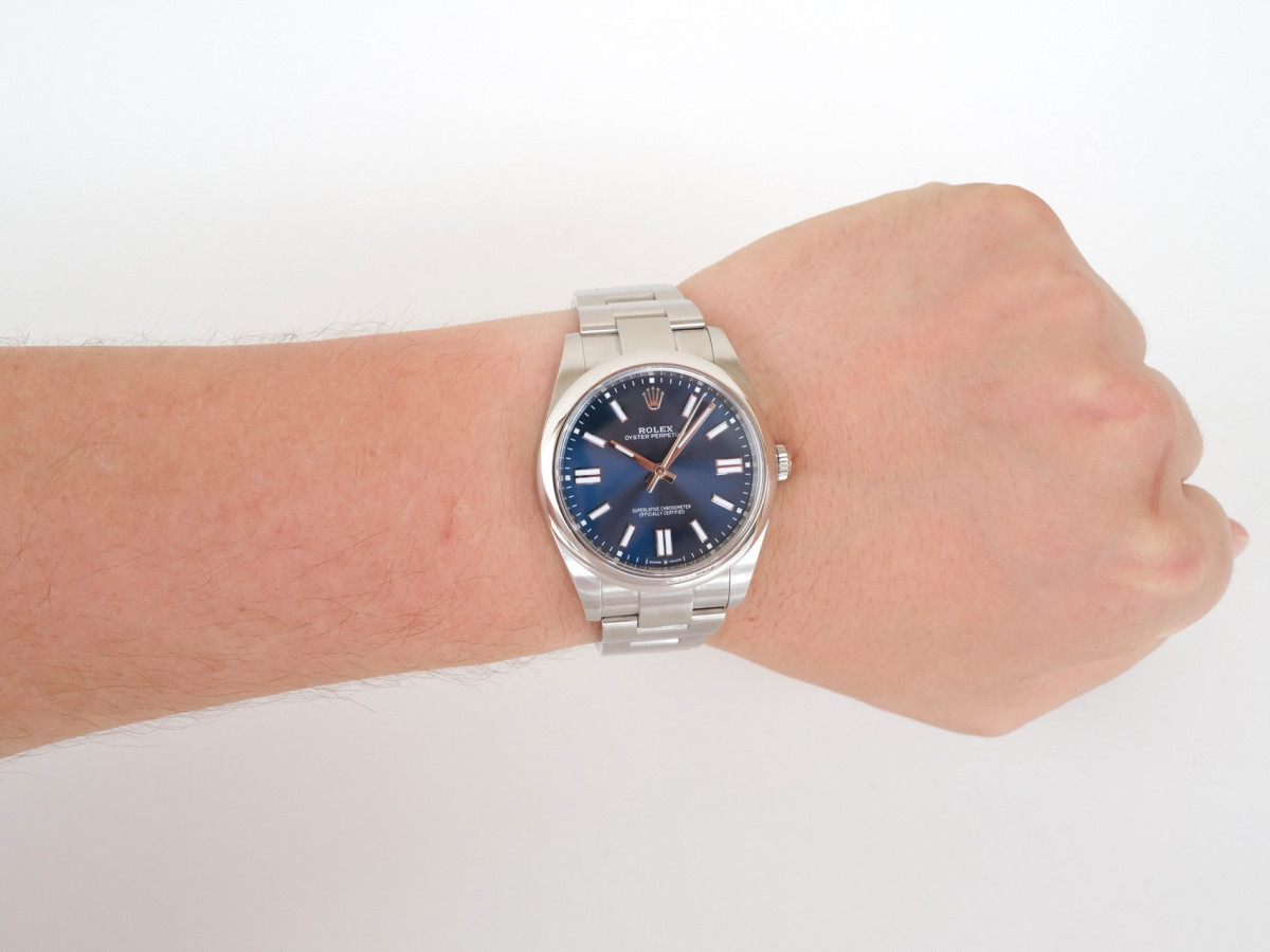 Годинник Rolex Oyster Perpetual 41 Blue Dial (2024)[4]