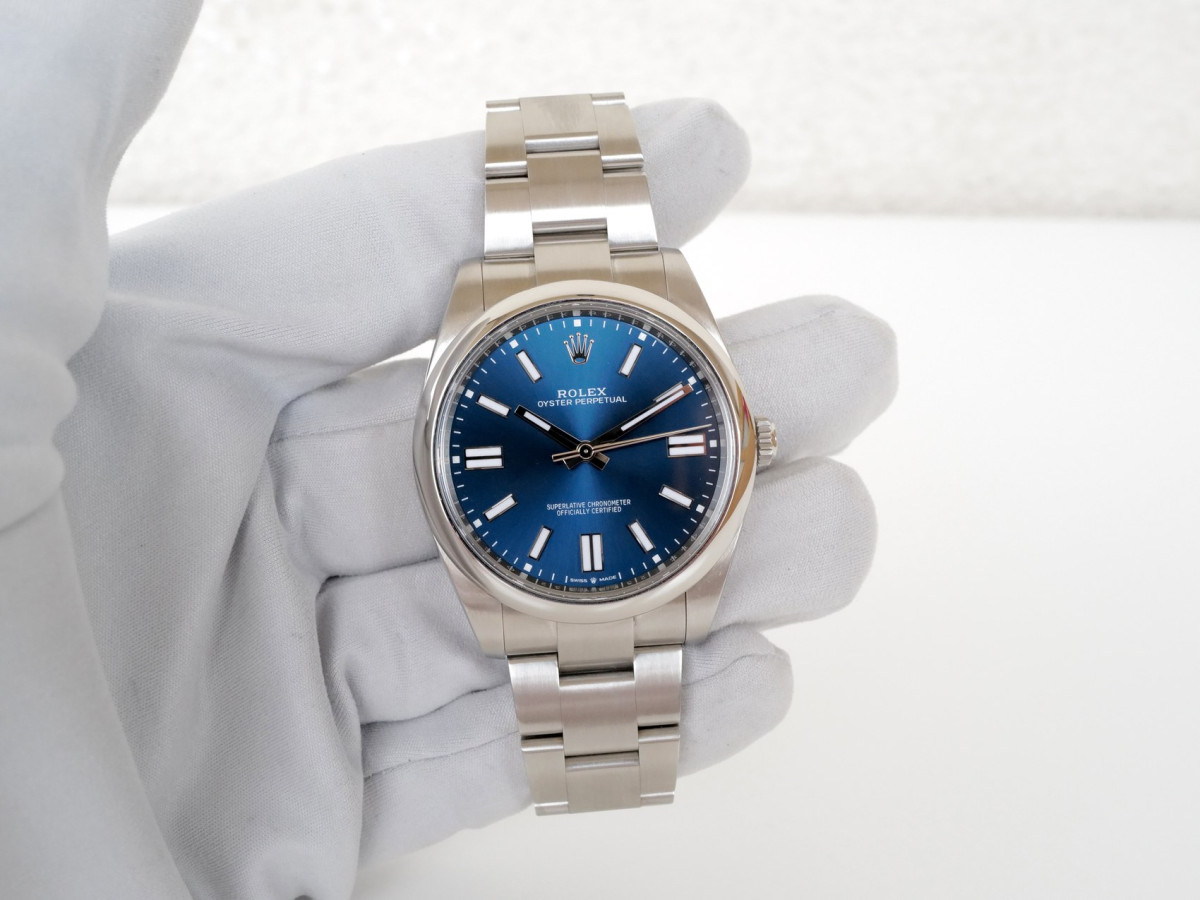 Годинник Rolex Oyster Perpetual 41 Blue Dial (2024)[8]