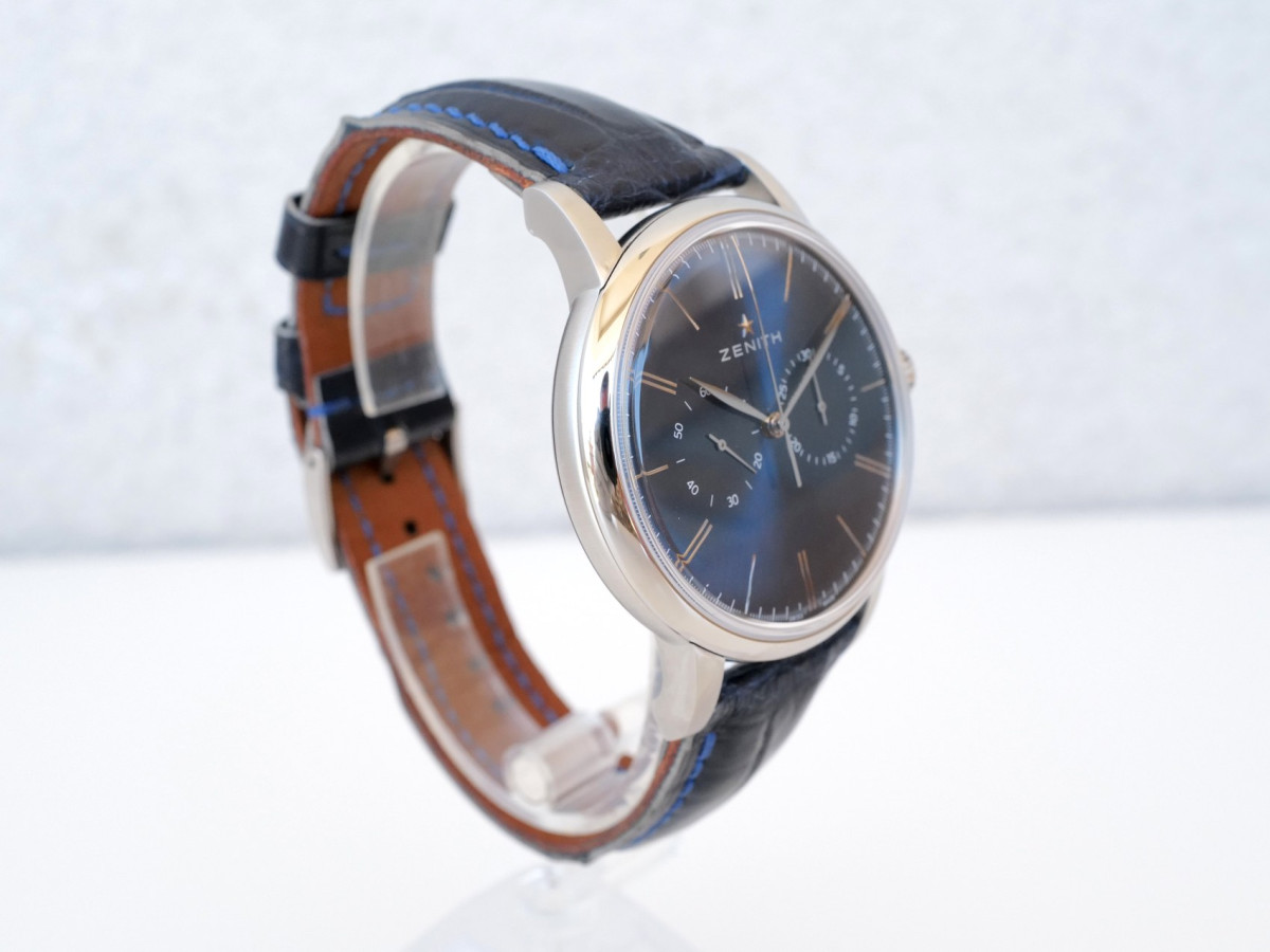 Годинник Zenith Elite Chronograph Classic Blue Dial 42 mm[6]