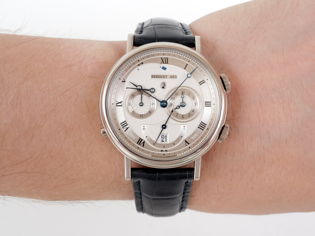 Годинник Breguet Classique GMT Alarm Le Reveil du Tsar 18K White Gold[5]