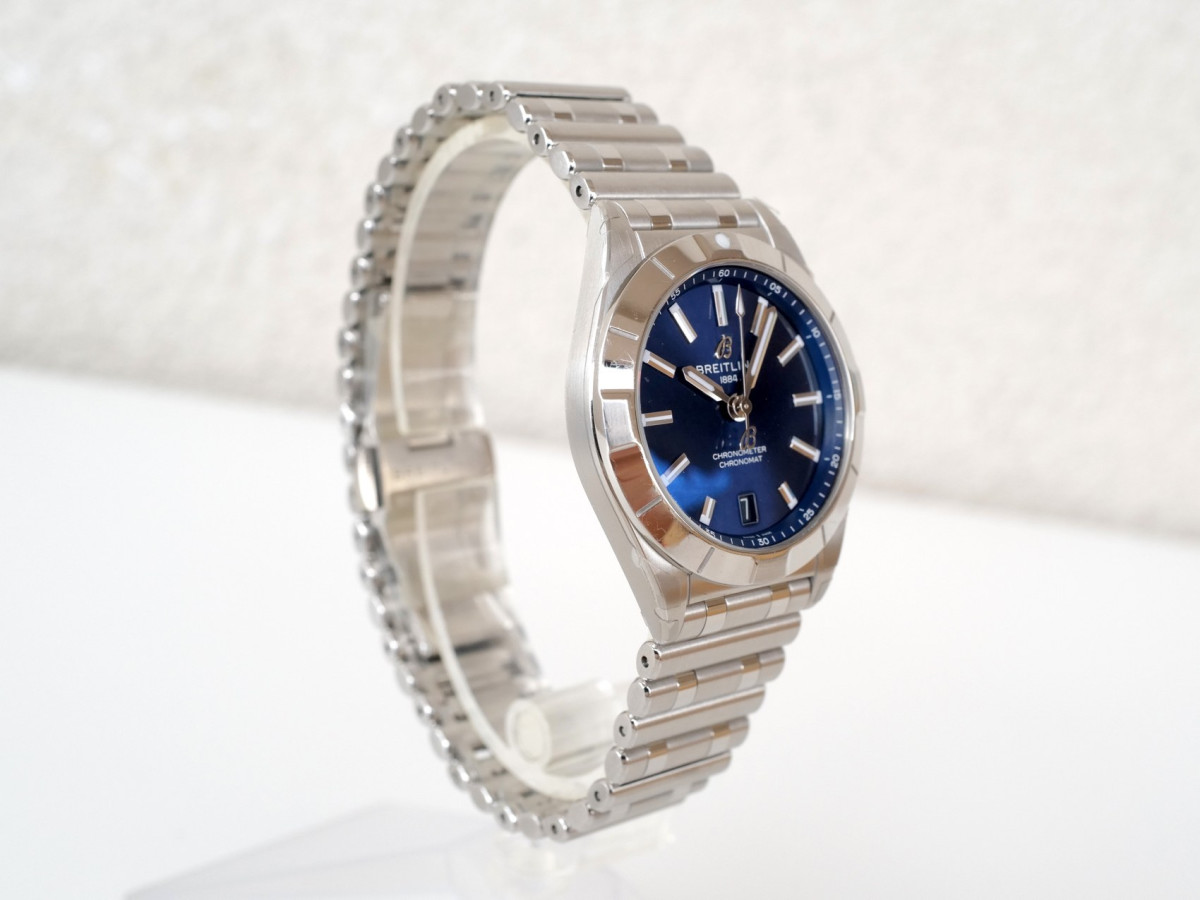 Breitling Chronomat 32 Blue Dial NEW watch[6]